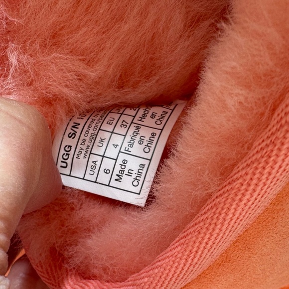 UGG Classic Mini II Genuine Shearling Lined Boot (Women)STARFISH PINK 6M NWT - Picture 14 of 16